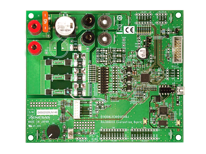 RTK0EML2C0S01020BJ - RAJ3060xxモータ制御IC用BLDCモータ制御